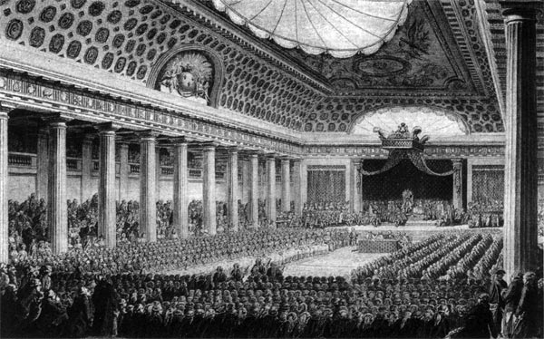Solemnel opening of the Estates General , May 5, 1789