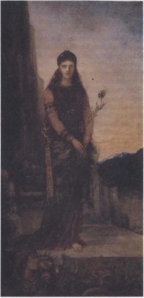 Helen on the remparts of Troy by Gustave Moreau
