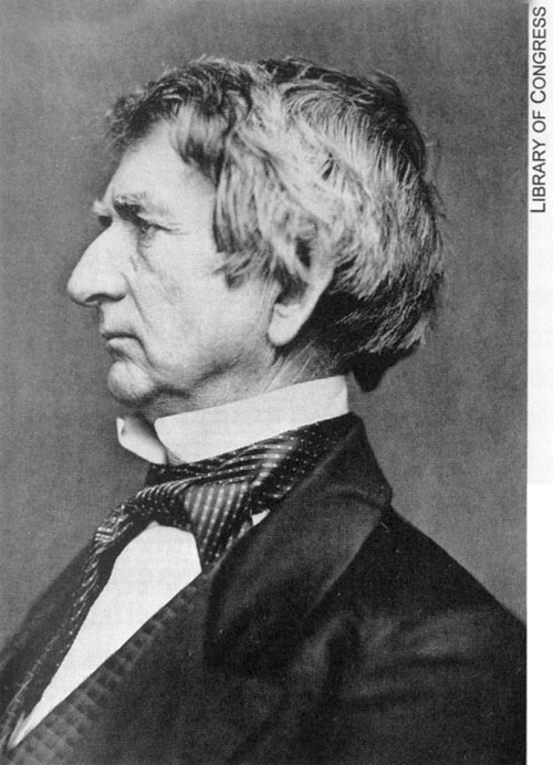 William Seward,  Lincoln's Republican  rival for the presiden-  tial nominations of the  1860 elections.