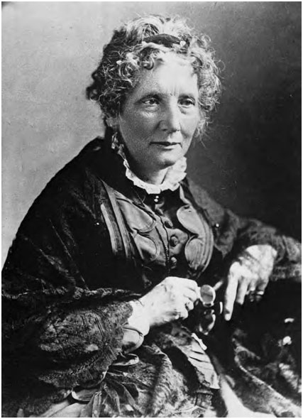 Harriet Beecher Stowe, author of Uncle Tom's cabin