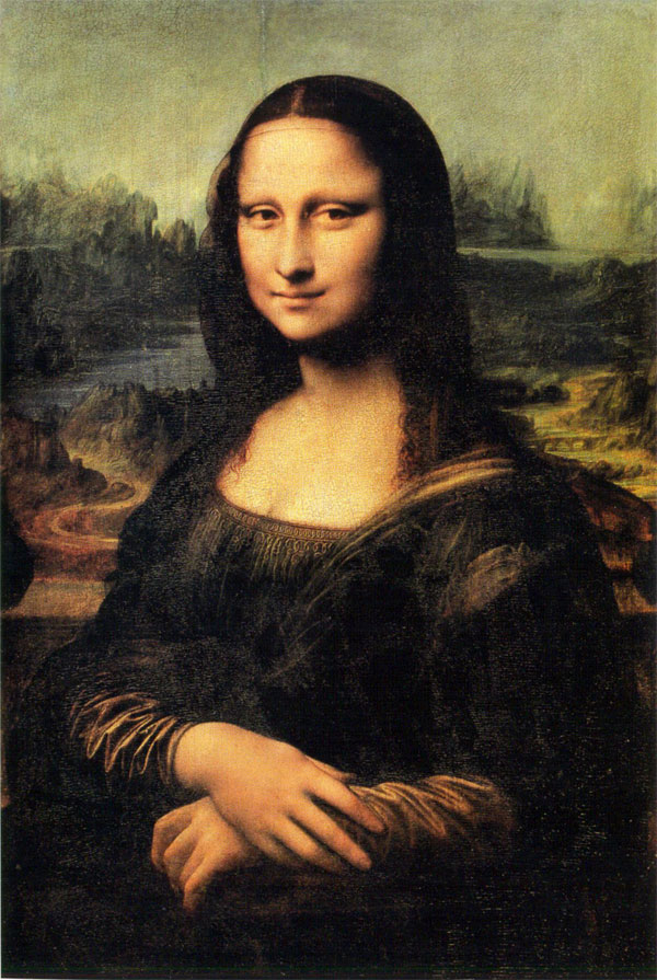 Portrait of Lisa del Giocondo (Mona Lisa), 1503-1506 and later (1510?)