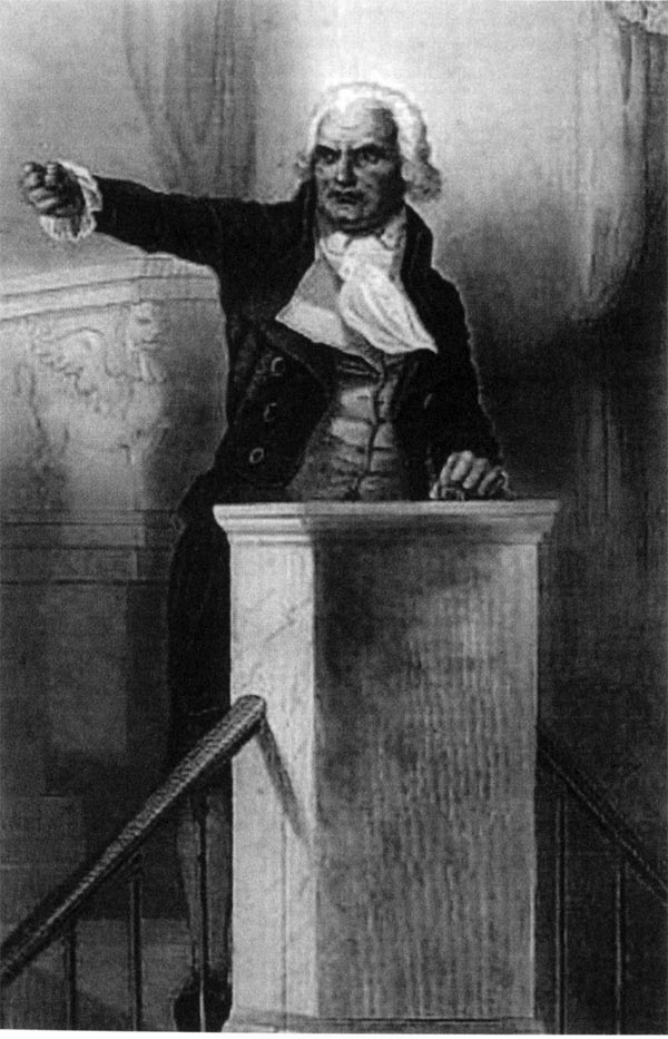 Danton Speaking at the Convention