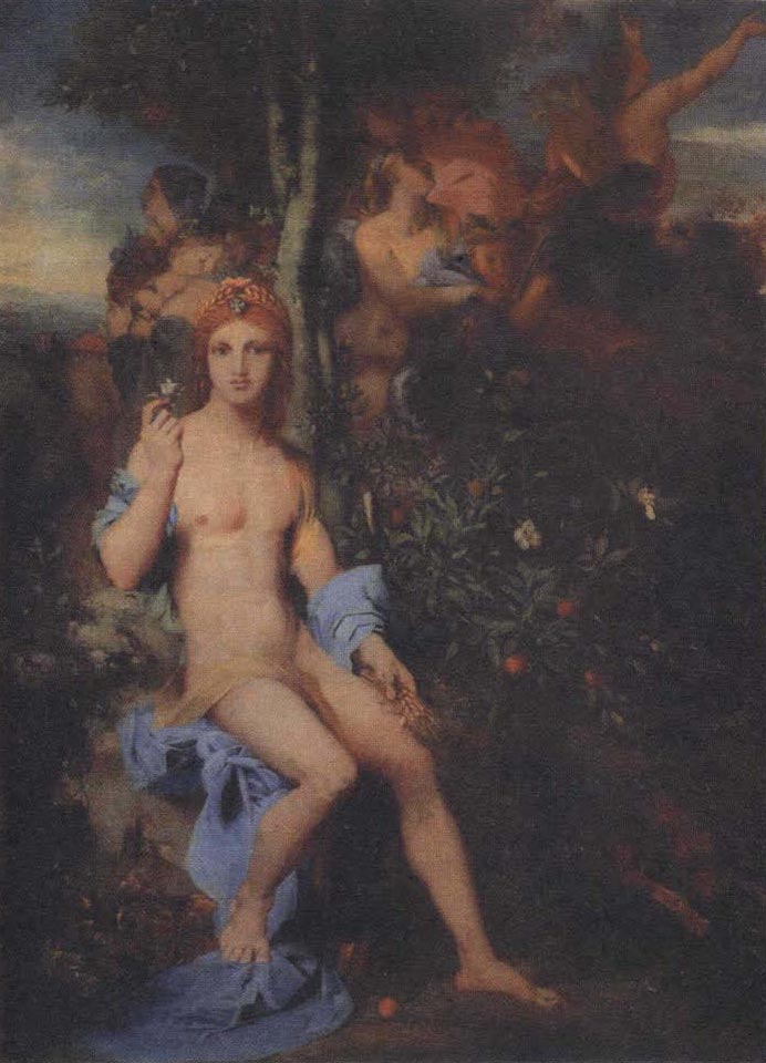 Apollo ( Detail of a painting by Gustave Moreau )