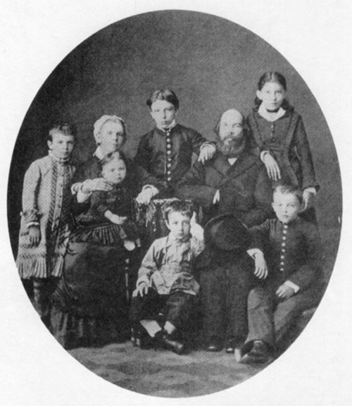The Ulyanov family in 1879