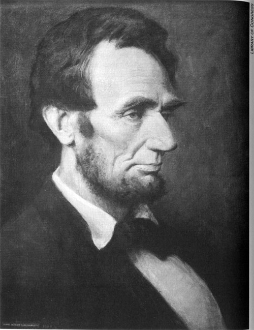 Abraham Lincoln, painting by volk Douglas