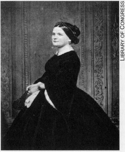 Mrs Abraham Lincoln some-  time during 1860-1865