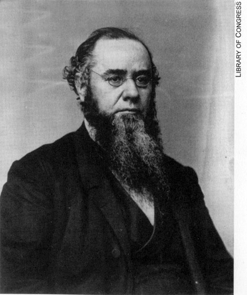 Edwin Stanton,  a Democrat and a  prominent lawyer.  Though he had  slighted Lincoln  during a court case  and was overbearing  and ill tempered,  Lincoln selected him  for his innate honesty  and intelligence.